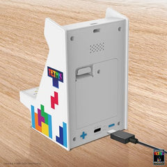 My Arcade Tetris Nano Player Pro screen display emphasizes crisp 2.4-inch color visuals.