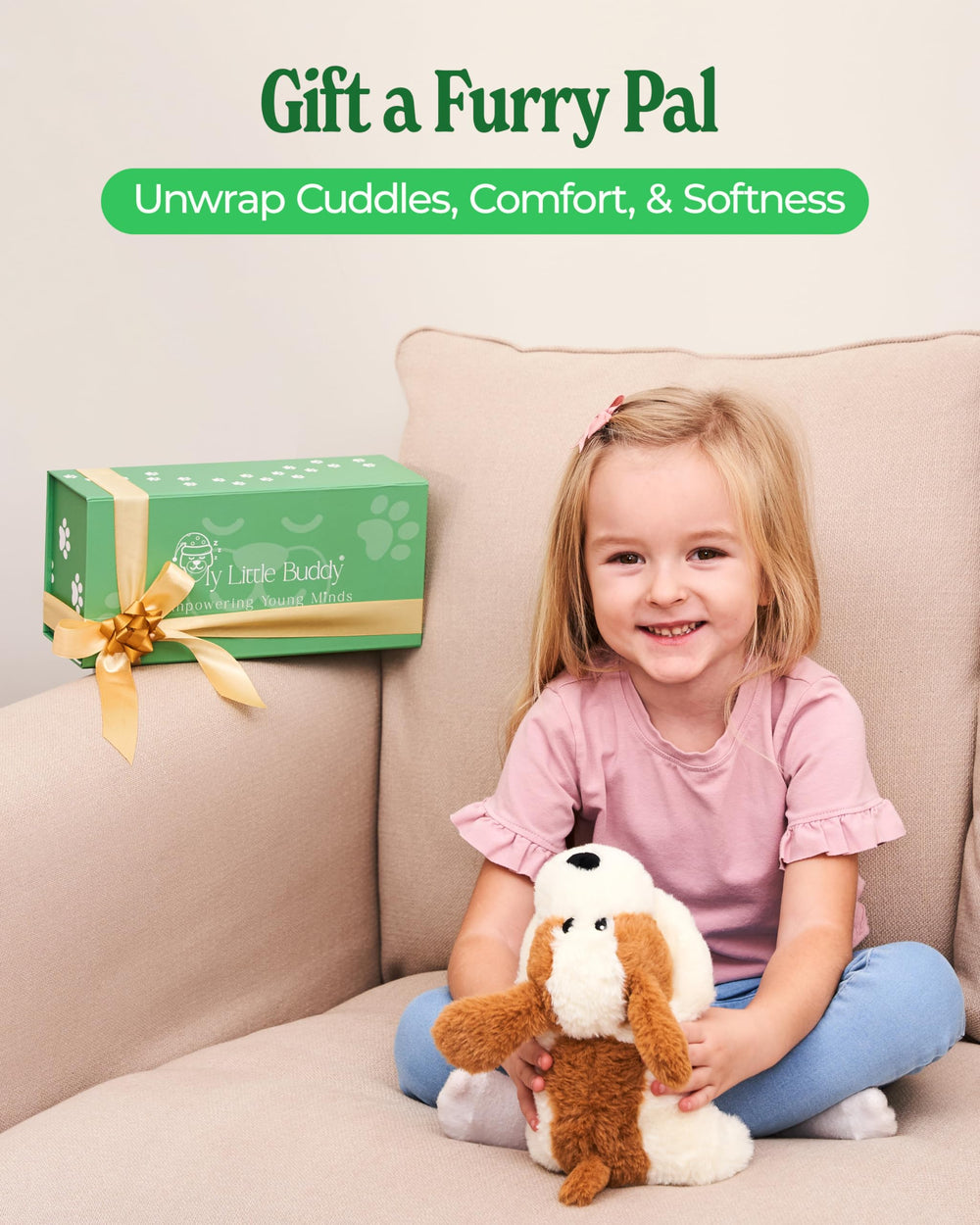MY LITTLE BUDDY gift-ready packaging displayed for easy gifting