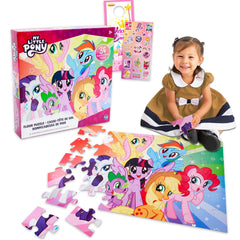 My Little Pony floor puzzle 36-piece; vibrant scene invite family play and focus.