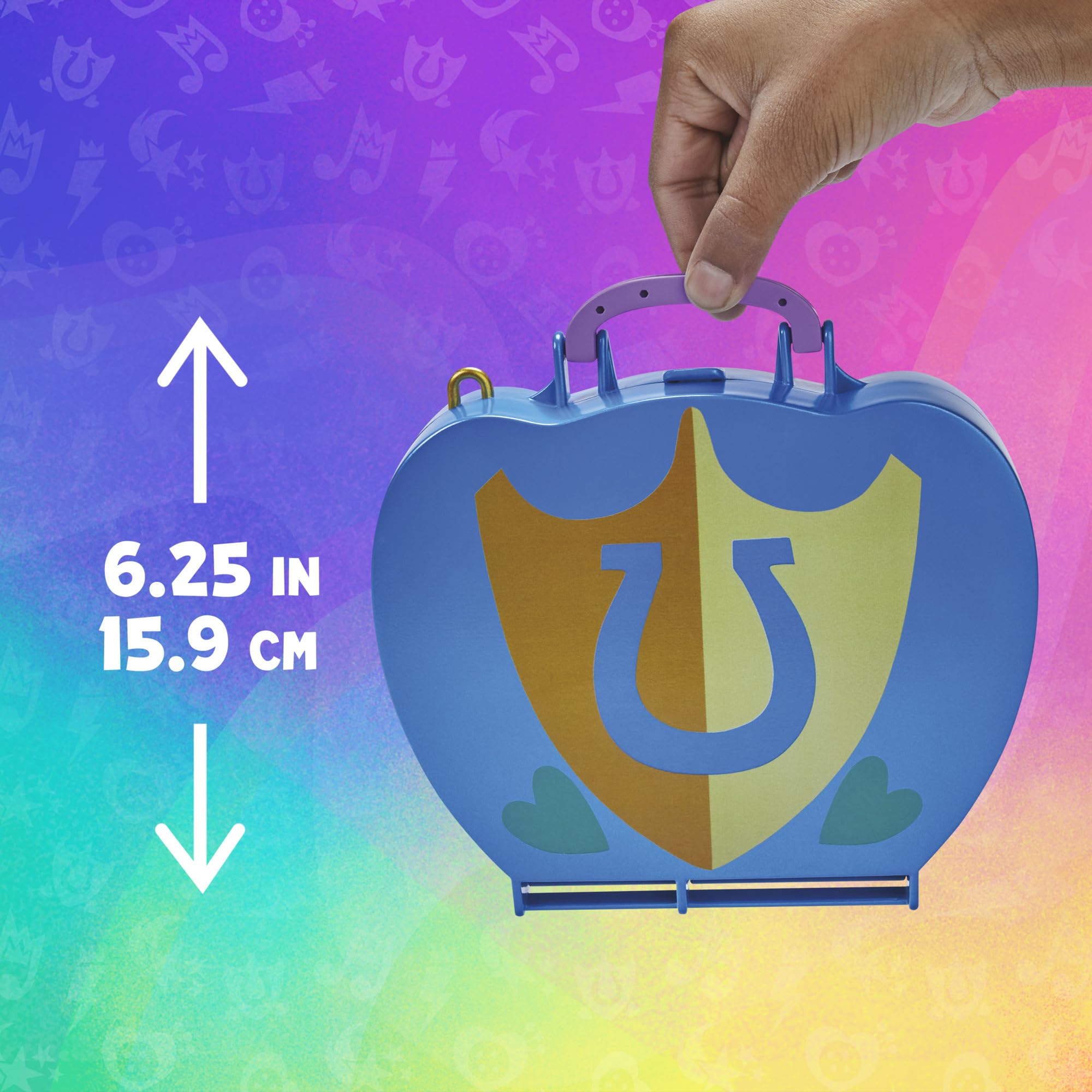 My Little Pony carrying case keeps pieces organized for travel