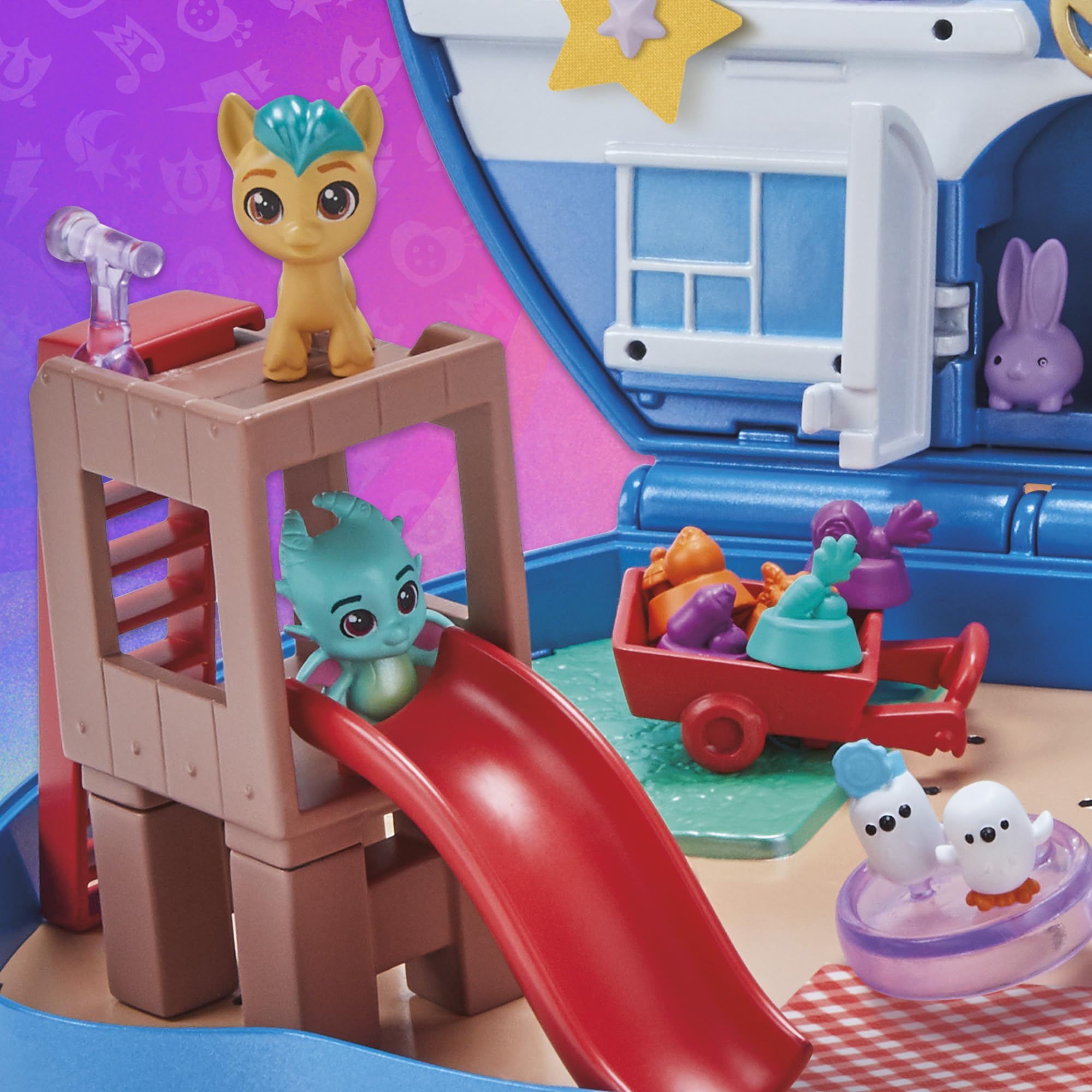My Little Pony plug-in pieces enable creative mini world builds