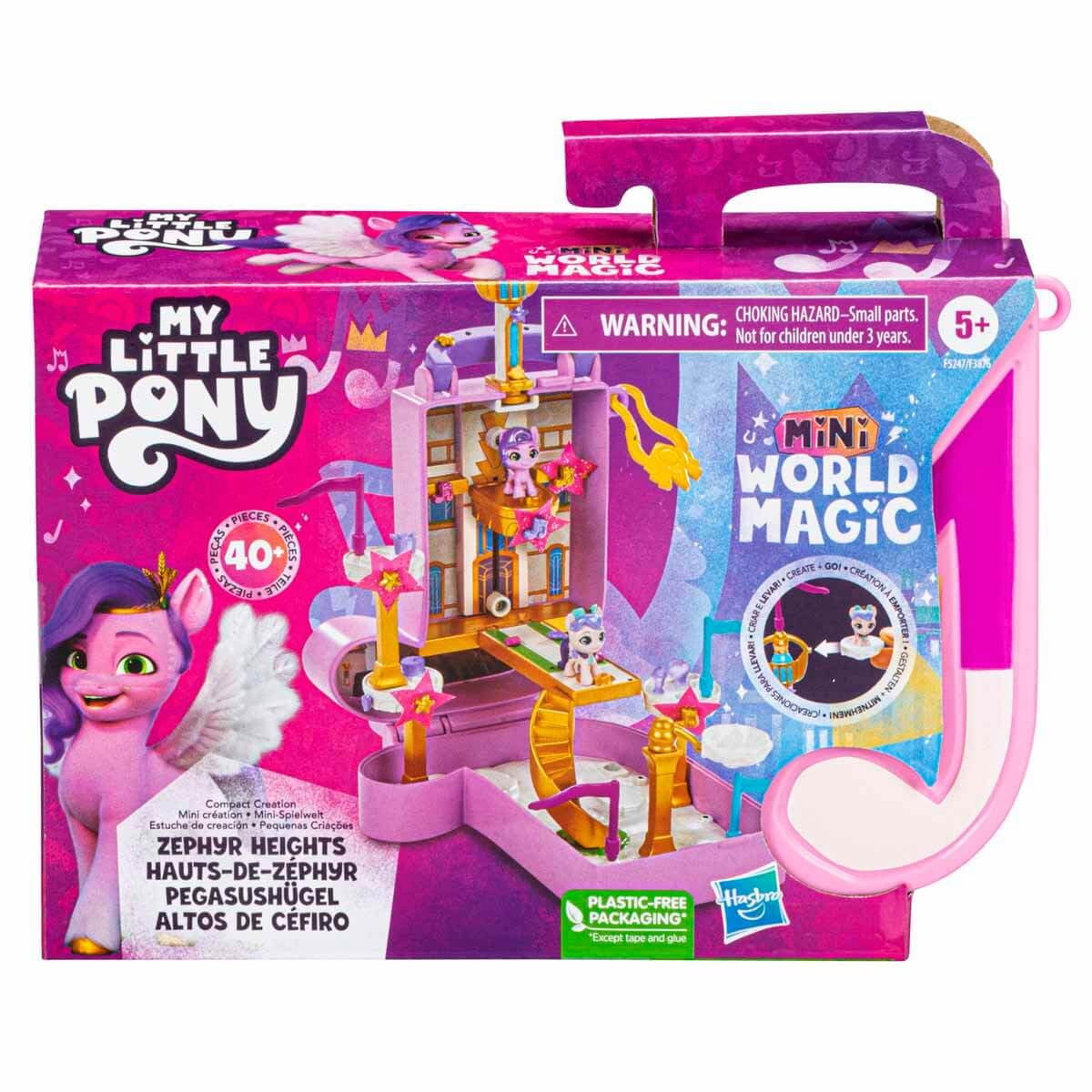 My Little Pony Mini World Magic Princess Pipp Petals pony figure sparks imaginative stories.