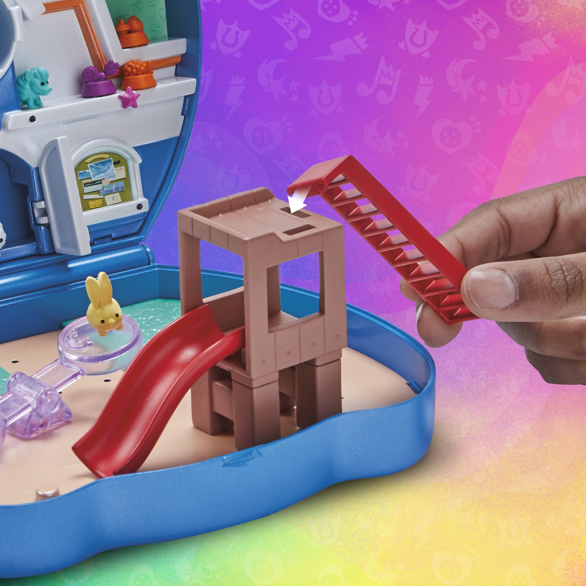 My Little Pony sticker sheet customizes scenes with colorful details