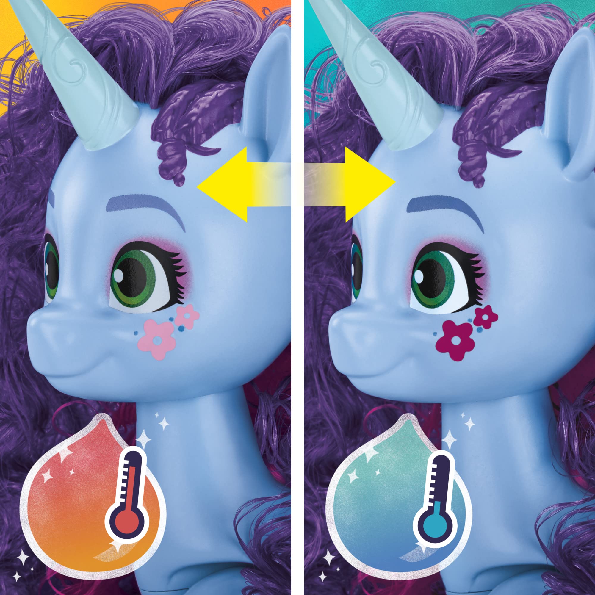 5.5-inch poseable pony for dynamic posing and display.