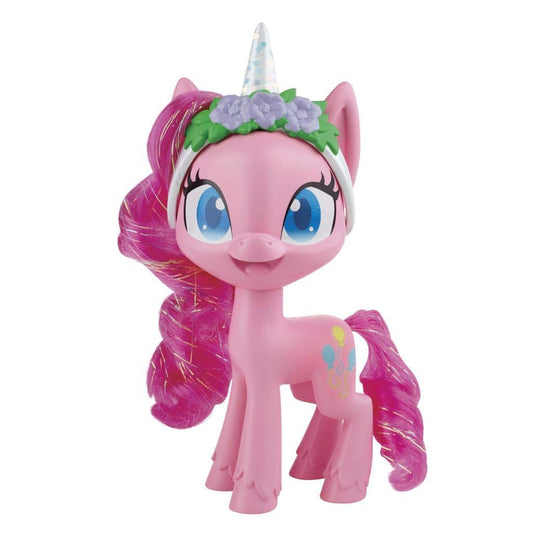 My Little Pony Pinkie Pie unicorn headband accessory enhances costume play.