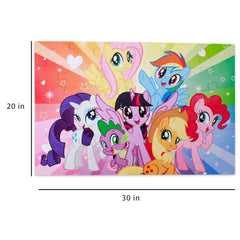 My Little Pony Rainbow Dash artwork with bright colors to spark imagination.