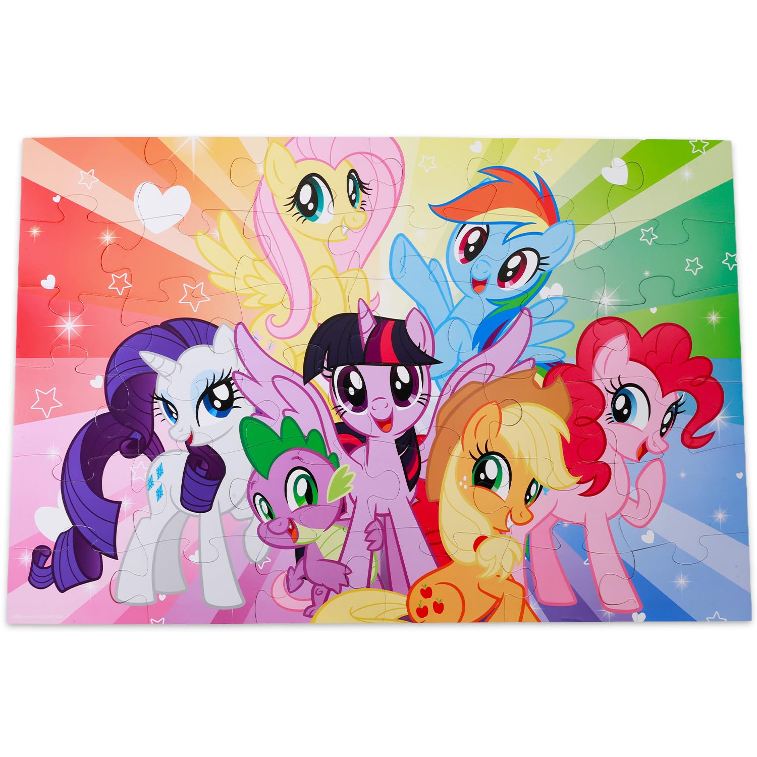 My Little Pony stickers included for customization and party decor.
