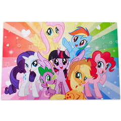 My Little Pony stickers included for customization and party decor.