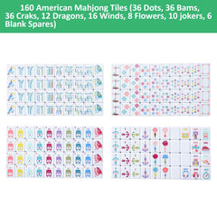 My Mahjong Trove compact bag makes storage and travel easy
