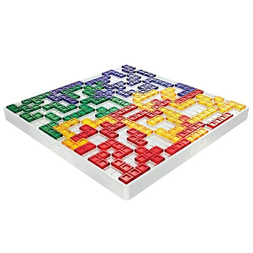 My Pet Elephant Blokus board setup with colorful pieces for strategy.