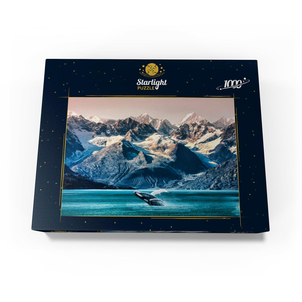 MyPuzzle Alaska Whales poster included as a reference guide to speed solving