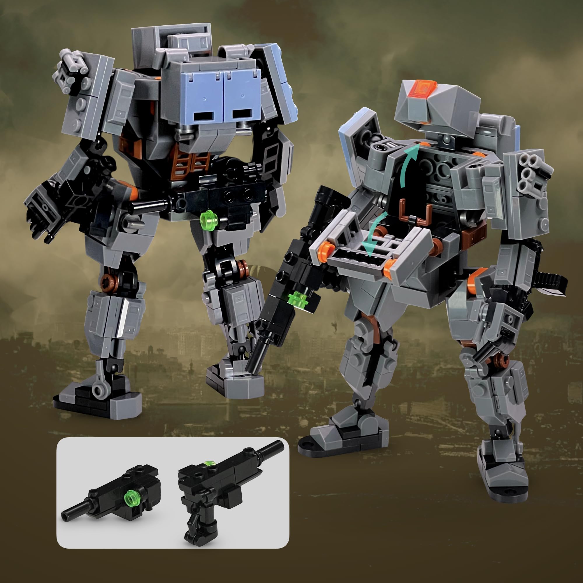 MyBuild Alpha Core 5029 armor attachment options for adaptable look and protection