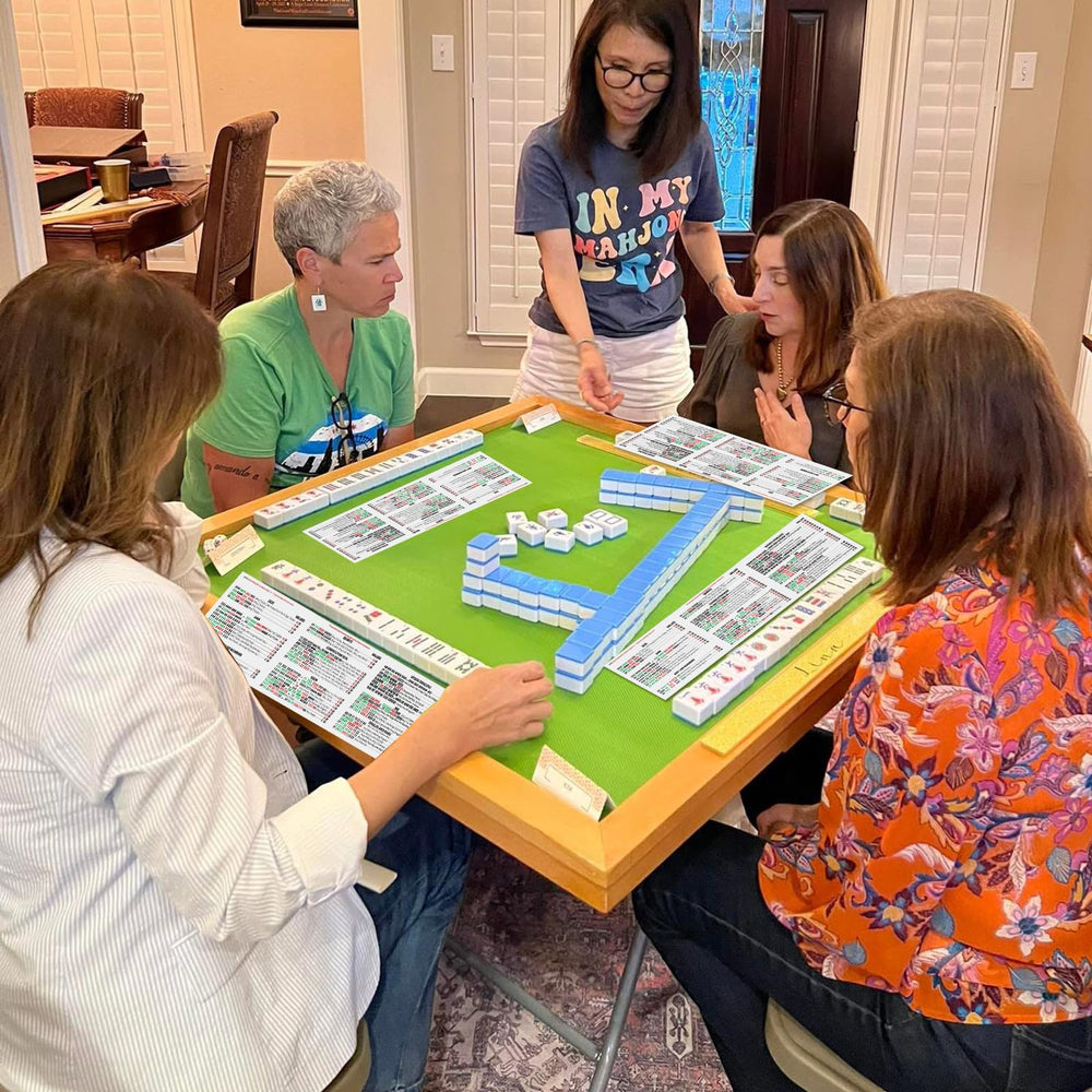 MyCasily Mahjong Cards 2025 clear layout aids quick scanning of information.