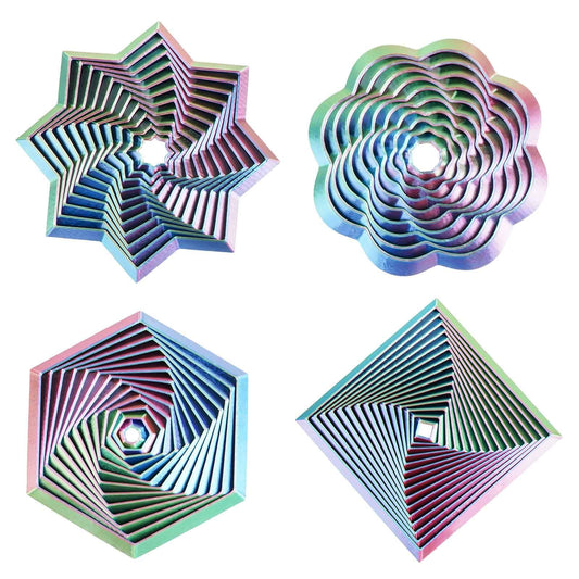 Mydhall Fractal Fidget Hexagon front view for focus and calm