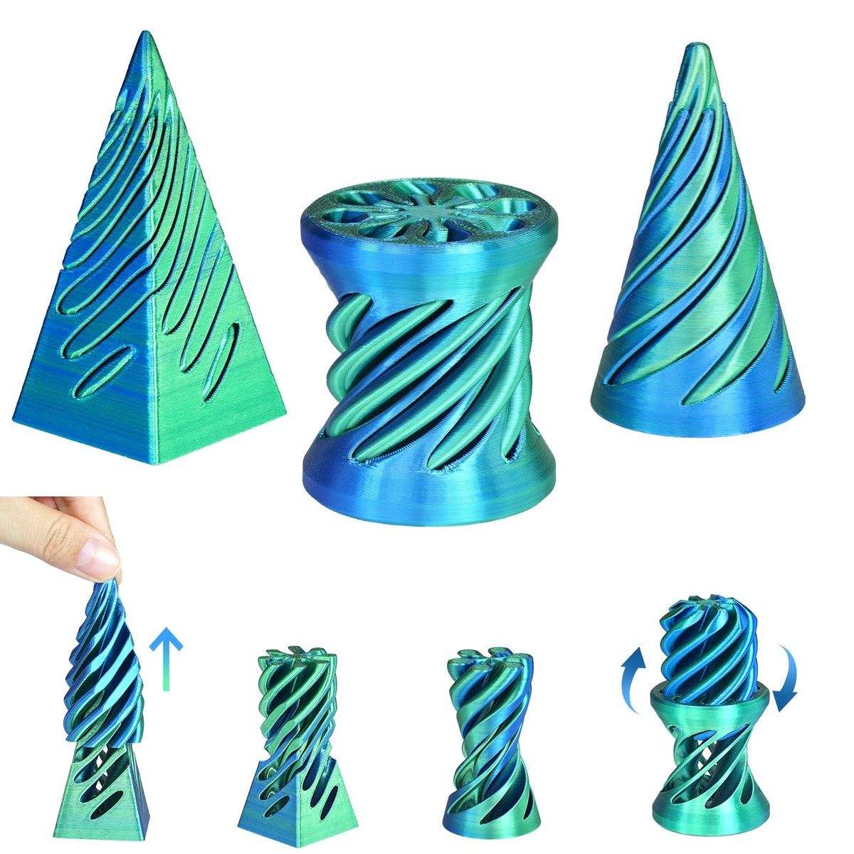 Mydhall Impossible Cone dual-layer design invites tactile focus
