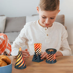 Mydhall Impossible Cone inner core reveals a two-part mechanism for focused fidget play.