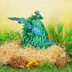 Mydhall dragon egg serves as a kid-friendly toy and decorative piece.