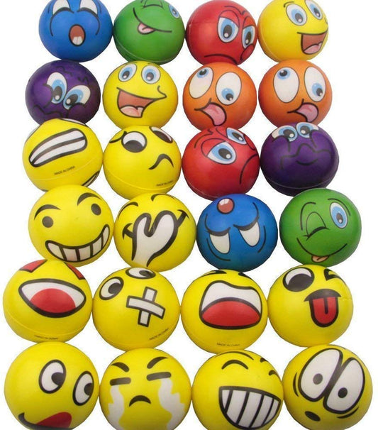 Mydio stress balls 24-pack in bright colors for mood relief and play