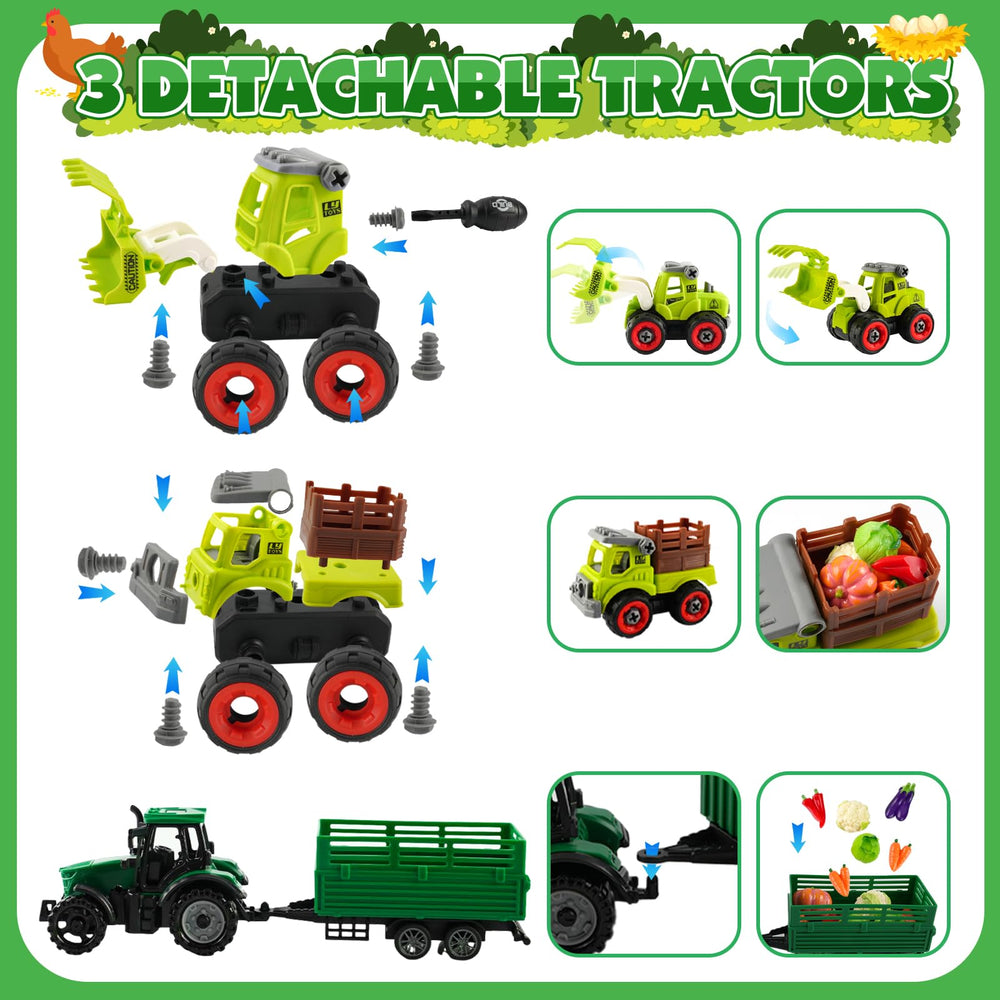 Mydova Farm Vegetables provide colorful pretend produce for sorting and play