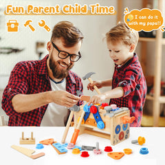 Myfolrena Kids Tool Set with Belt, adjustable belt for a comfy, secure fit.
