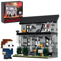 MYFUNTOY horror movie figure blocks for a dramatic Halloween display