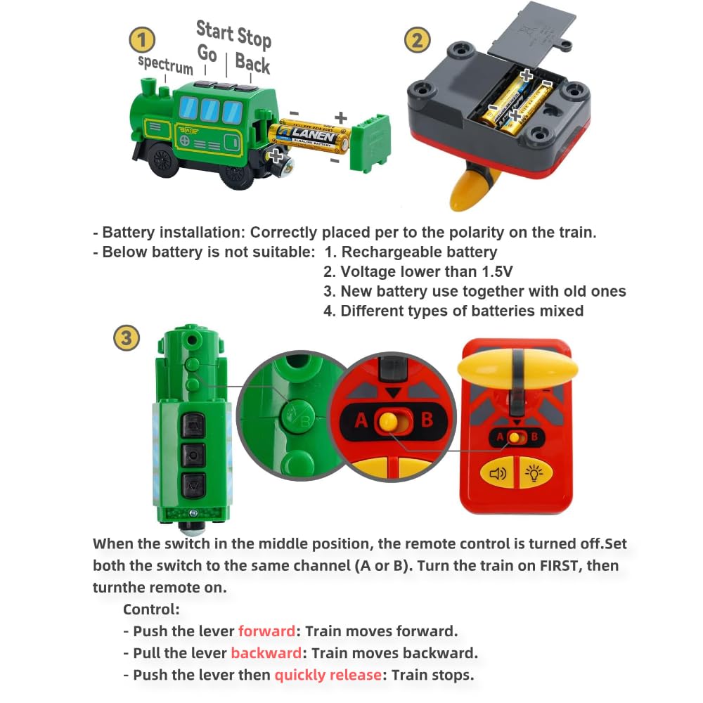 MyKaFort remote control with easy buttons for quick direction changes