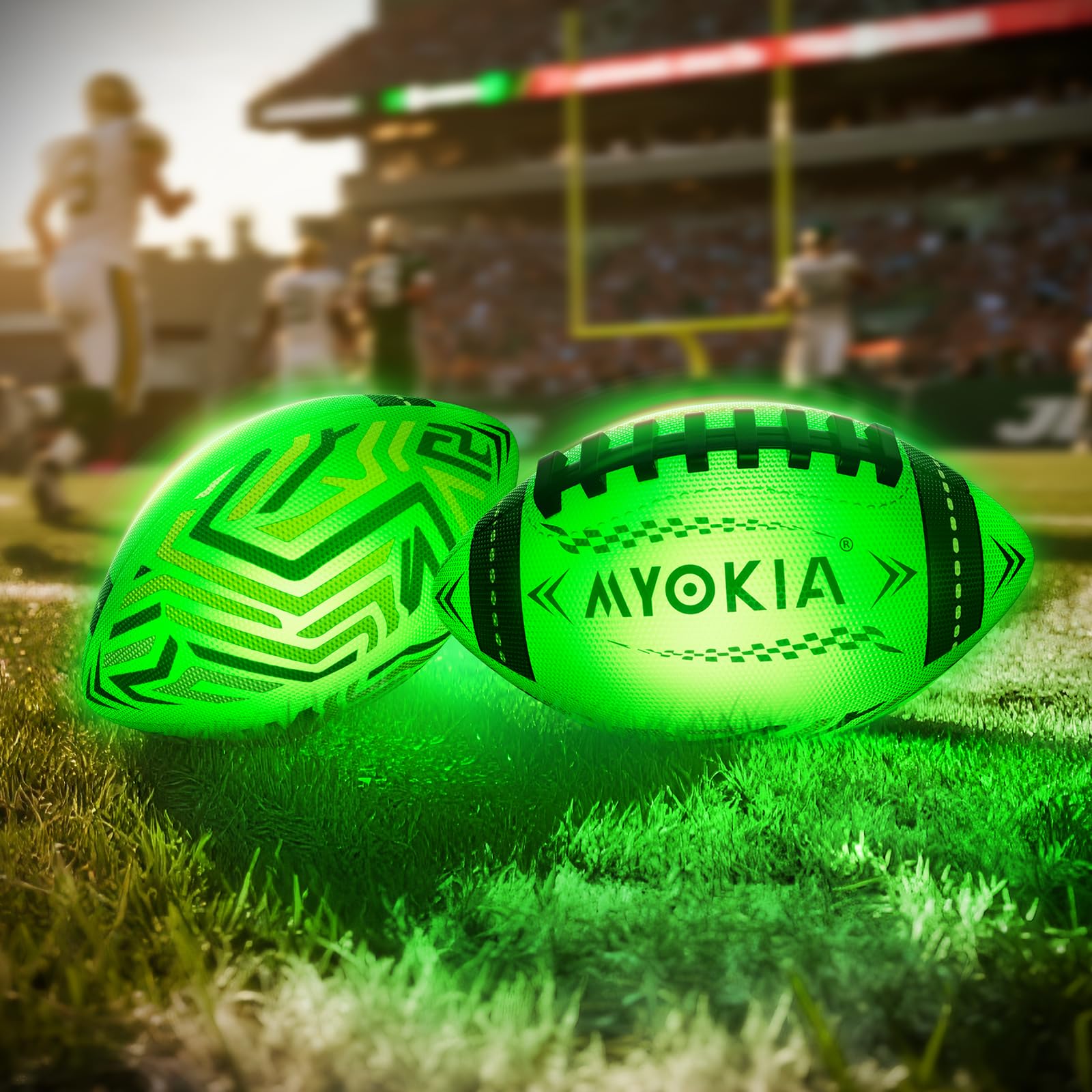 MYOKIA glow football makes a playful outdoor gift for teens.