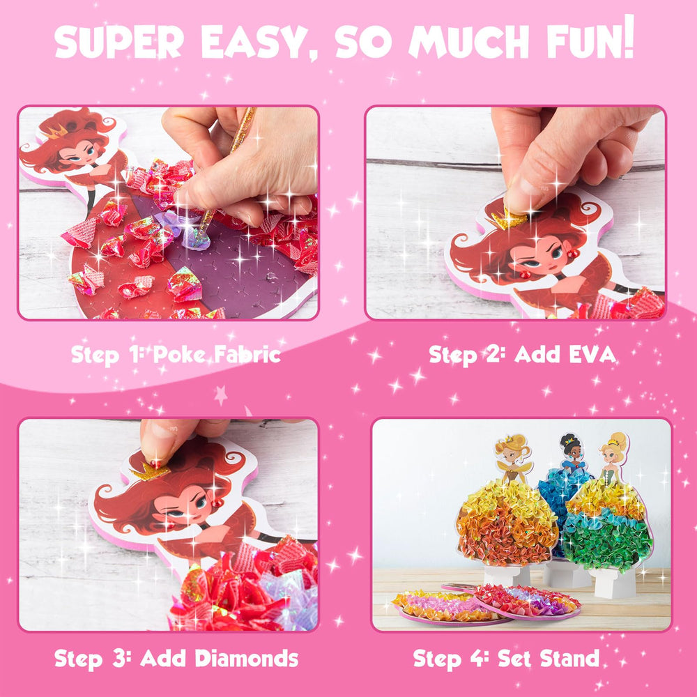 MyPixie kit with 230 diamonds adds sparkle to art projects.