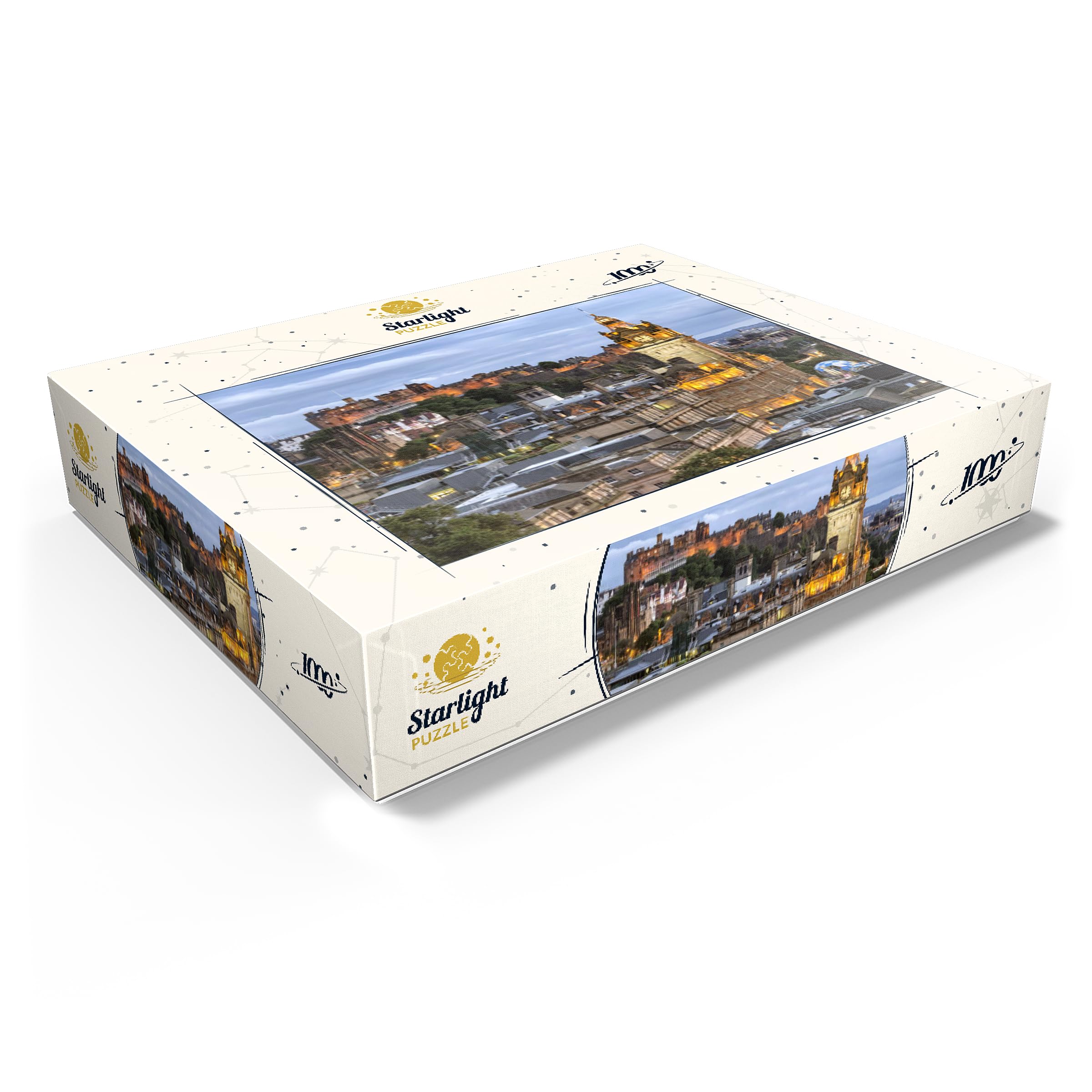 MyPuzzle blue puzzle cardboard provides durability for long-lasting solving.