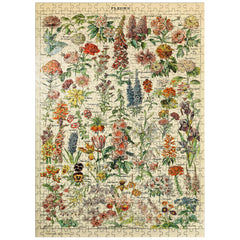 MyPuzzle Fleurs 500-piece puzzle with vibrant colors for immersive evenings