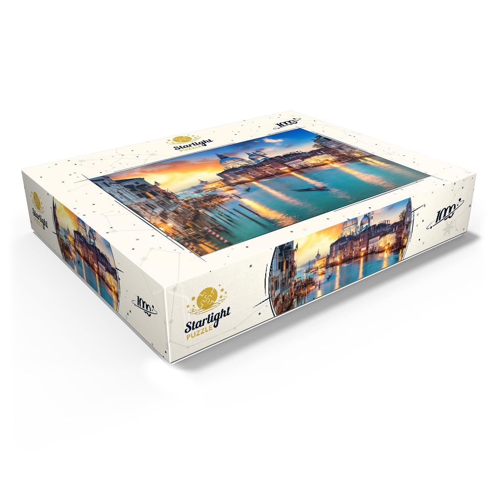MyPuzzle Grand Canal Gondola Sunset reference poster aids efficient planning