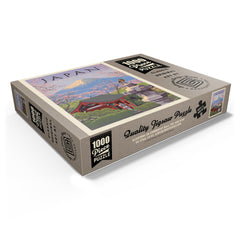 MyPuzzle Japan Mount Fuji poster showing precision-cut dies for accurate fit.