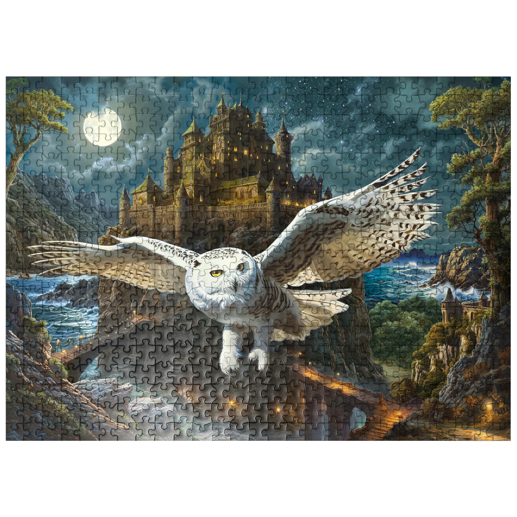 MyPuzzle Magic Owl and Castle puzzle box highlights premium design for gifting