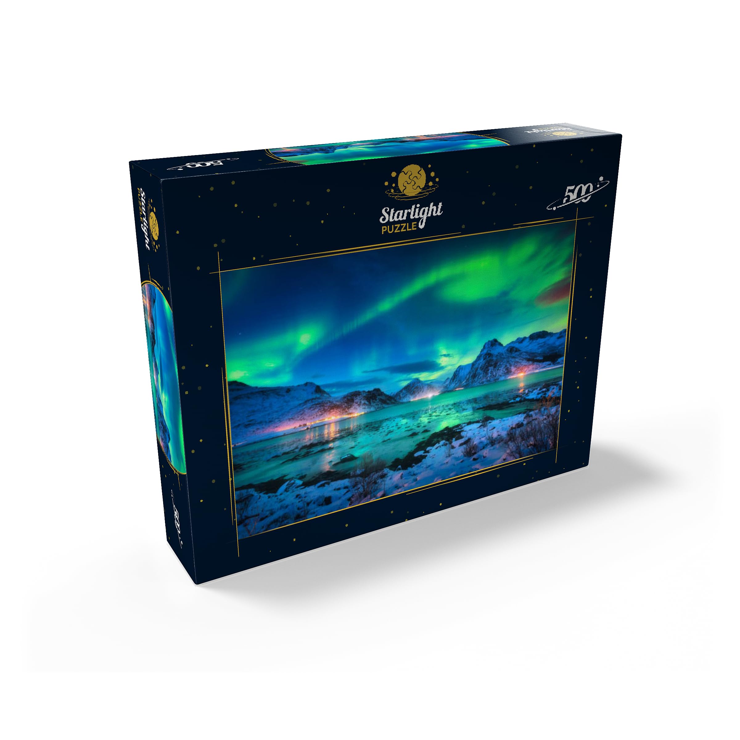 MyPuzzle Northern Lights over Lofoten Islands offers a challenging, rewarding jigsaw experience.