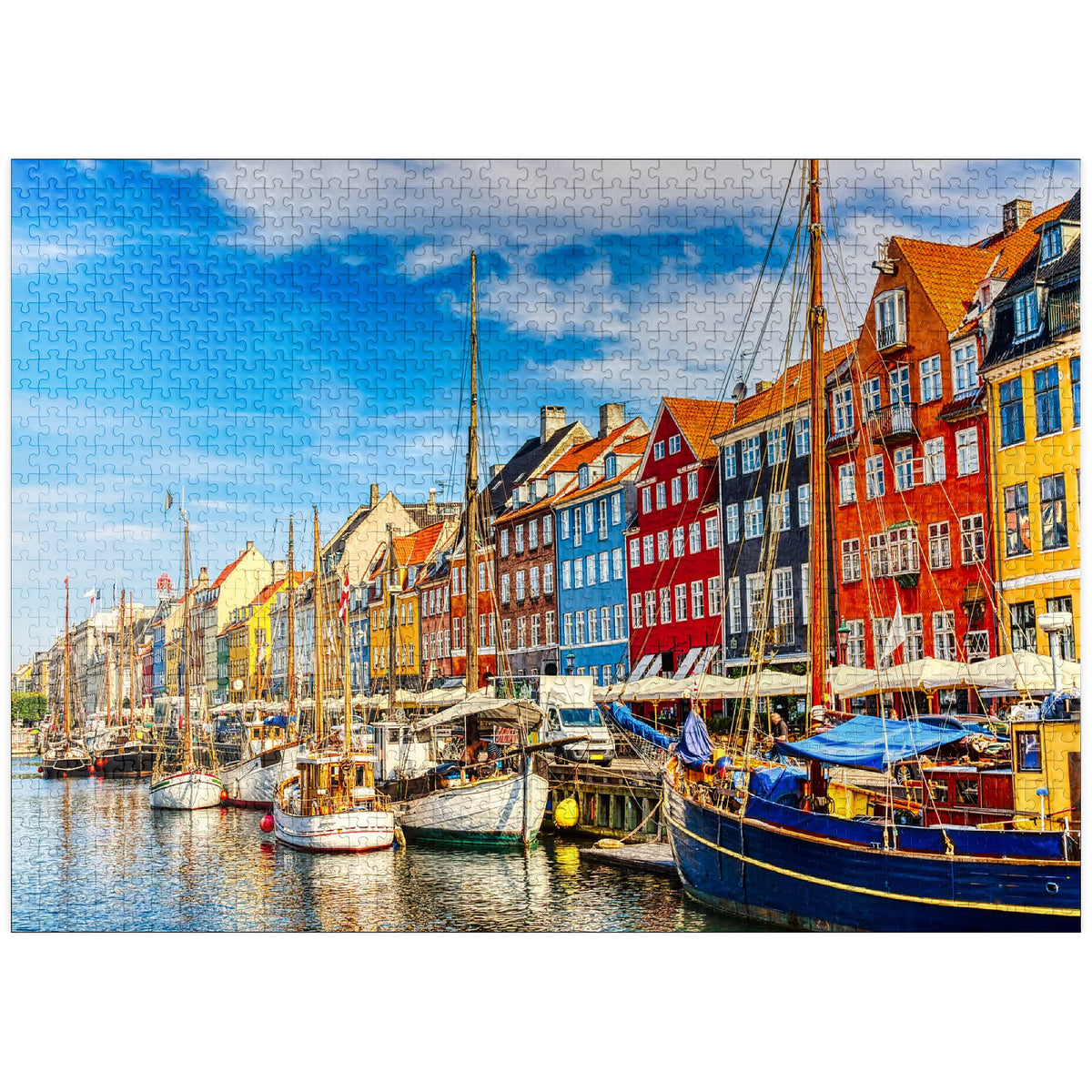 MyPuzzle Nyhavn Harbor box front shows premium packaging for adults.