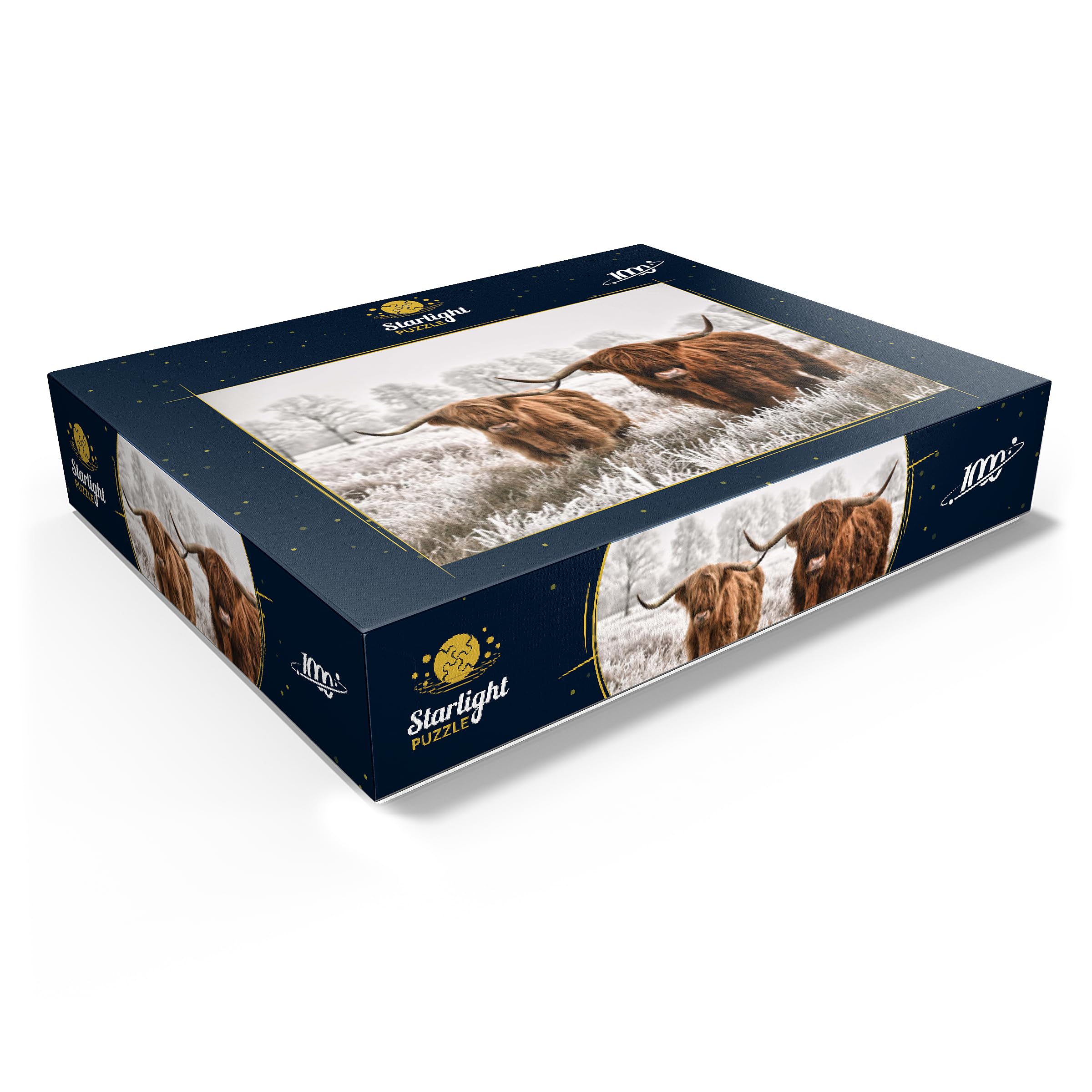 MyPuzzle puzzle box and pieces spread showcase premium craftsmanship.