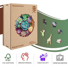 Mys Aurora puzzle saver sticker helps protect and preserve finished artwork