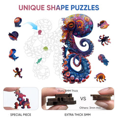 Mys Aurora Unique-shaped puzzle offers ocean-themed challenge for family play