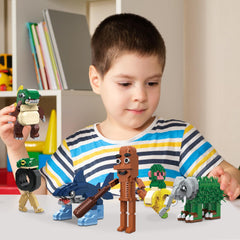 Myth Qholve Brainrot bricks set ideal for kids and adults to build together.