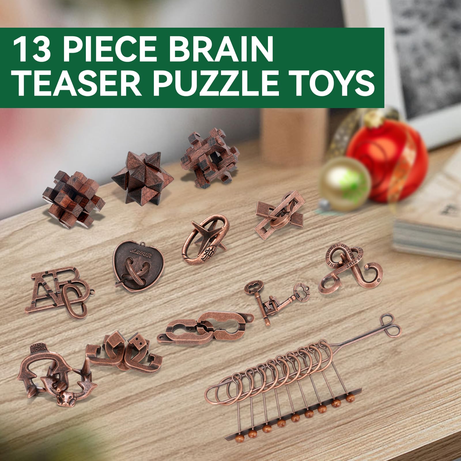 Mytothfy brain teaser with varying difficulty levels to test spatial thinking.