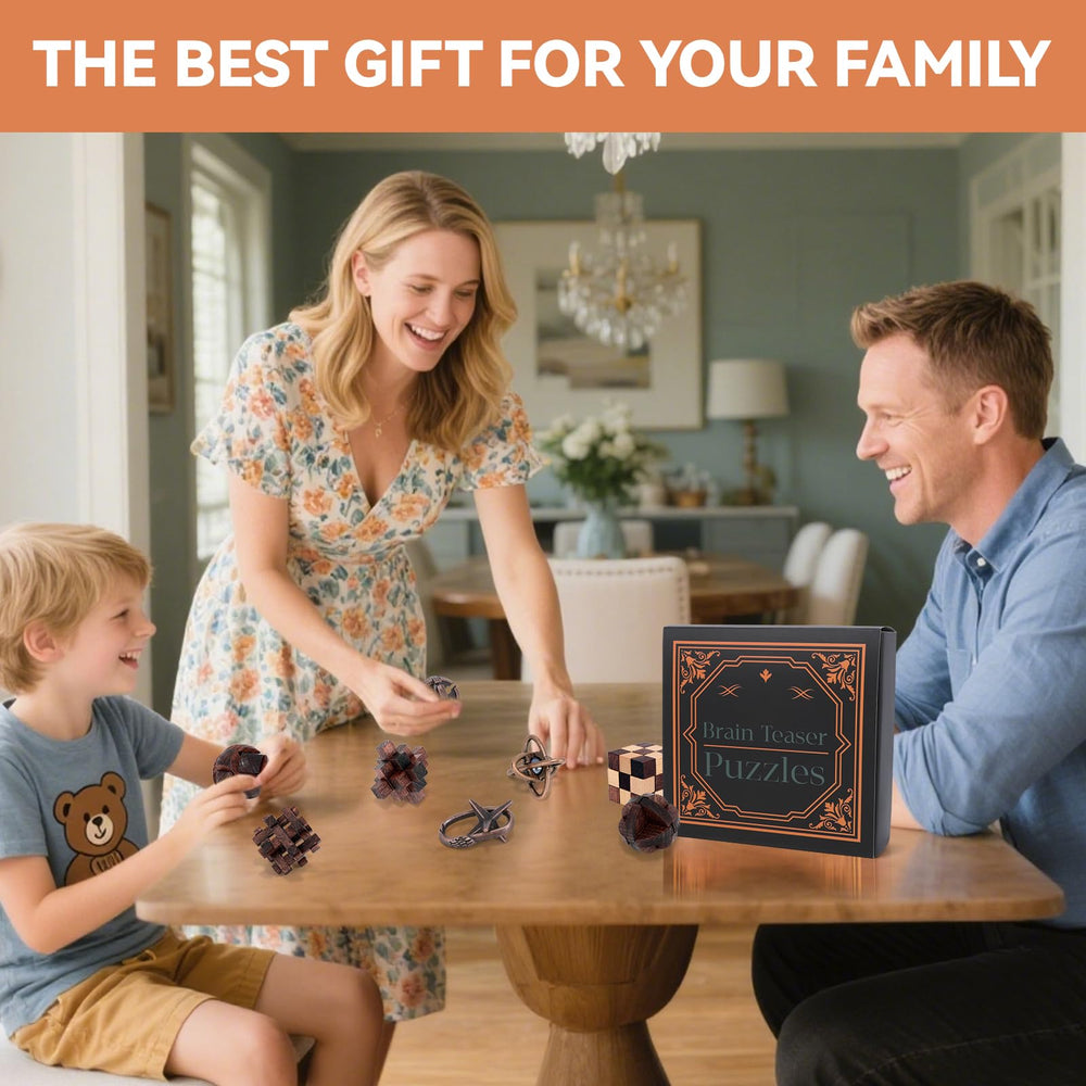 Mytothfy durable wooden puzzle pieces designed for repeated use.