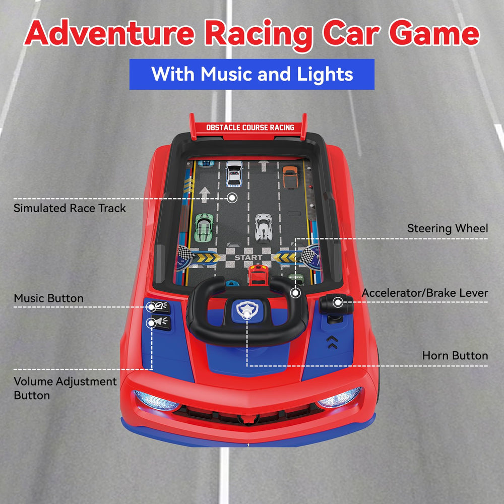 Mytothfy Musical Steering Wheel controls and horn for interactive driving experiences.