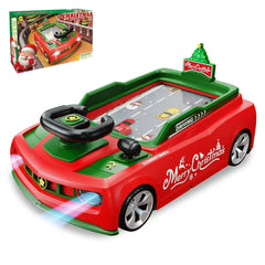 Mytothfy musical steering wheel toy front view with immersive controls for imaginative play.