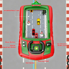 Mytothfy steering wheel toy emphasizes realistic sounds and driving effects for engagement.