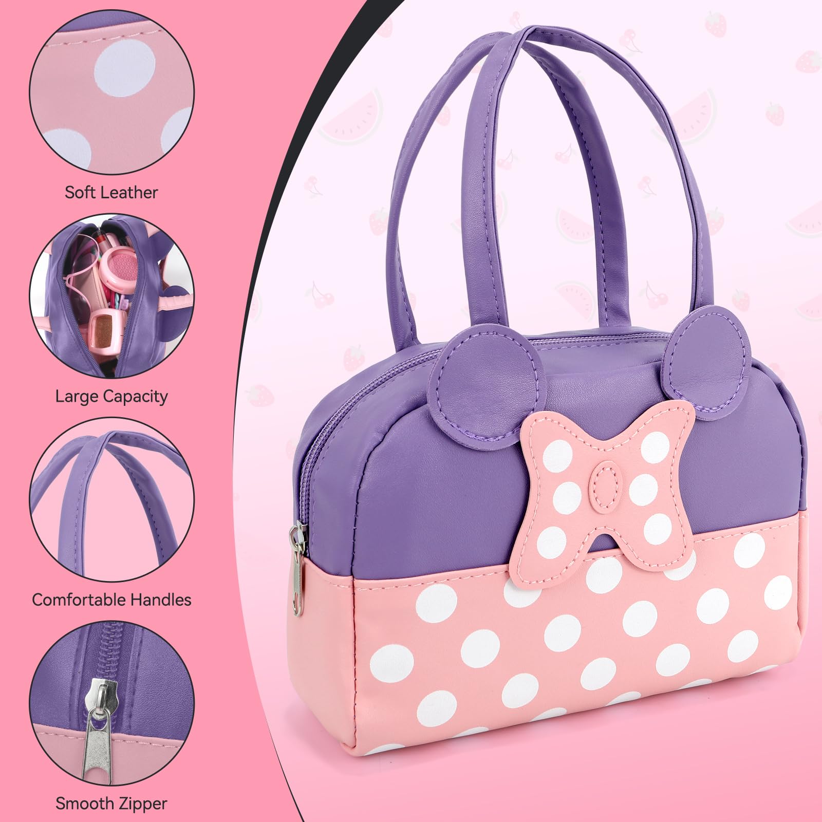 Mytothfy pretend makeup kit soft materials safe for toddler exploration.