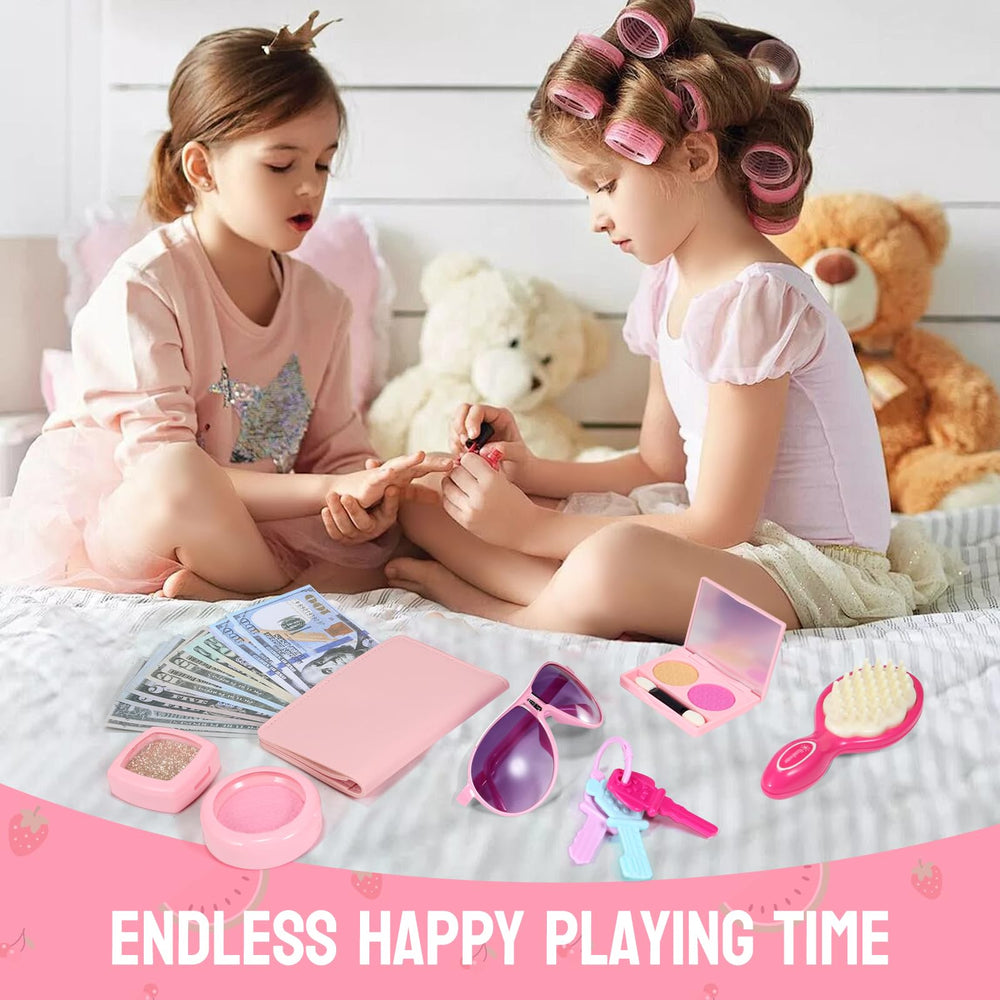 Mytothfy sunglasses complete stylish accessories for fashion-themed pretend outings.