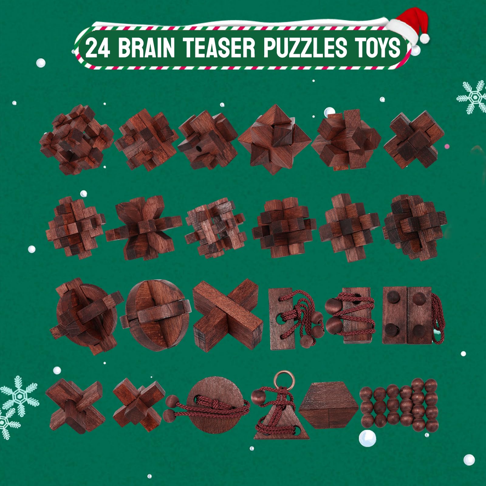 Mytothfy wooden 3D interlocking puzzle assembly showing durable construction and depth