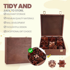 Mytothfy wooden 3D puzzle design promotes tactile engagement and durable entertainment.