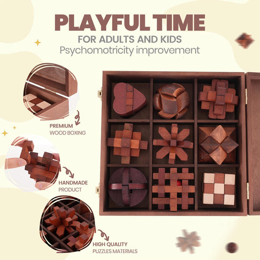Mytothfy wooden-3d-puzzle-pieces-closeup highlights tactile detail for engaging challenges.