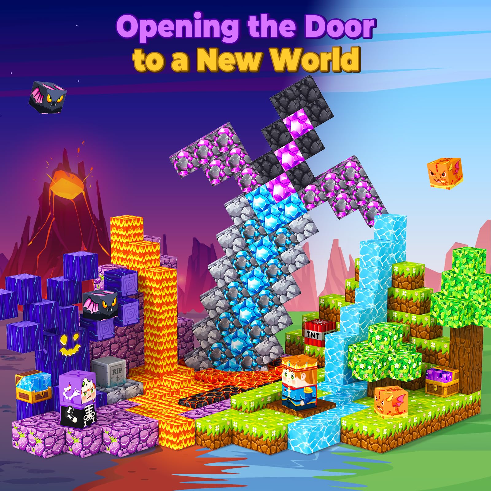 MyWodGame forest themed blocks add festive party activities.